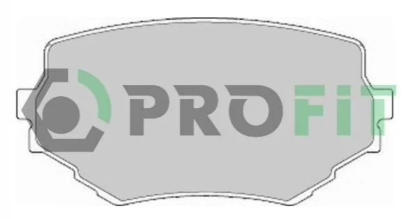 <strong>Колодки гальмівні дискові PROFIT 5000-1565 (фото 1)</strong>
