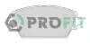 <strong>Колодки гальмівні дискові PROFIT 5000-1580 (фото 1)</strong>