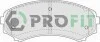 <strong>Колодки гальмівні дискові PROFIT 5000-1603 (фото 1)</strong>