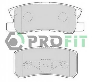 Колодки гальмівні дискові для PROFIT 5000-1604 фото товару