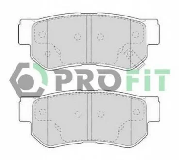 Колодки гальмівні дискові для PROFIT 5000-1606 фото товару