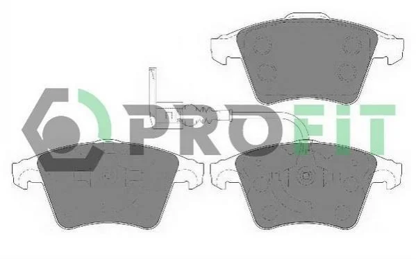 <strong>Колодки гальмівні дискові PROFIT 5000-1642 (фото 1)</strong>