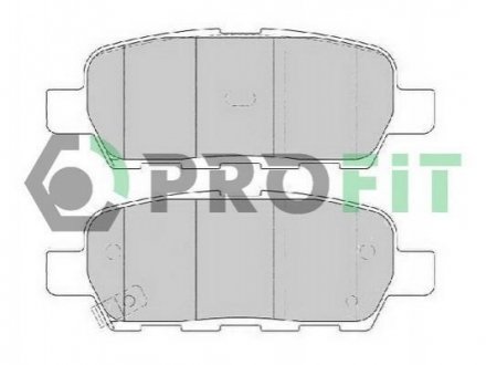 Колодки тормозные дисковые PROFIT 5000-1693 (фото 1)