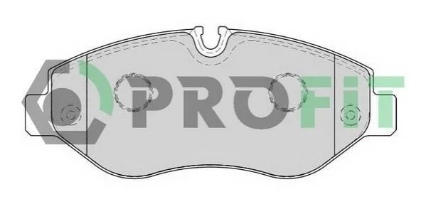 <strong>Колодки тормозные дисковые PROFIT 5000-1778 (фото 1)</strong>