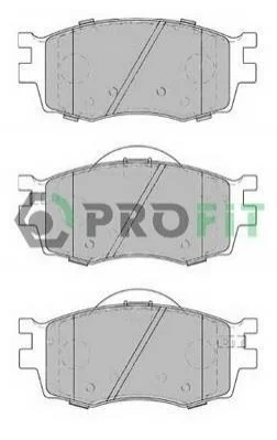 <strong>Колодки тормозные дисковые PROFIT 5000-1905 (фото 1)</strong>