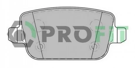 Колодки гальмівні дискові для PROFIT 5000-1917 фото товару