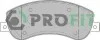 <strong>Колодки гальмівні дискові PROFIT 5000-1928 (фото 1)</strong>
