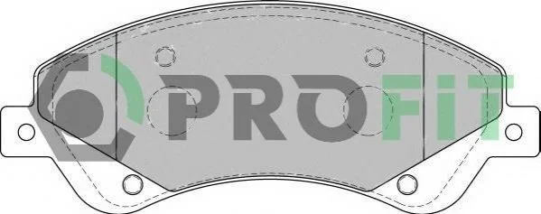 <strong>Колодки тормозные дисковые PROFIT 5000-1929 (фото 1)</strong>