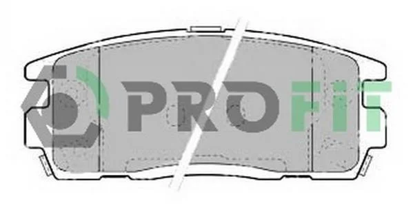 <strong>Колодки гальмівні дискові PROFIT 5000-1935 (фото 1)</strong>