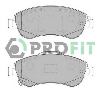 <strong>Колодки гальмівні дискові PROFIT 5000-2005 (фото 1)</strong>