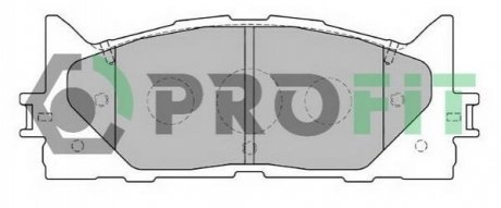 Колодки гальмівні дискові PROFIT 5000-2014 (фото 1)