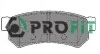 <strong>Колодки гальмівні дискові PROFIT 5000-4295 (фото 1)</strong>