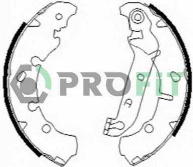 Колодки гальмівні барабанні для Ford, Mazda PROFIT 5001-0635 фото товару