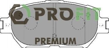 Колодки гальмівні дискові PROFIT 5005-1620