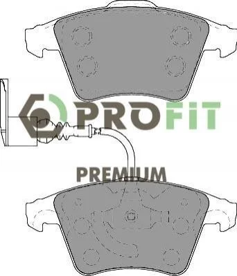 <strong>Колодки тормозные дисковые PROFIT 5005-1826 (фото 1)</strong>