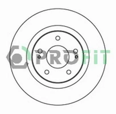 <strong>Диск тормозной PROFIT 5010-2017 (фото 1)</strong>