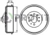 Купити Барабан гальмівний PROFIT 5020-0100 за низькою ціною в Україні (фото 1)