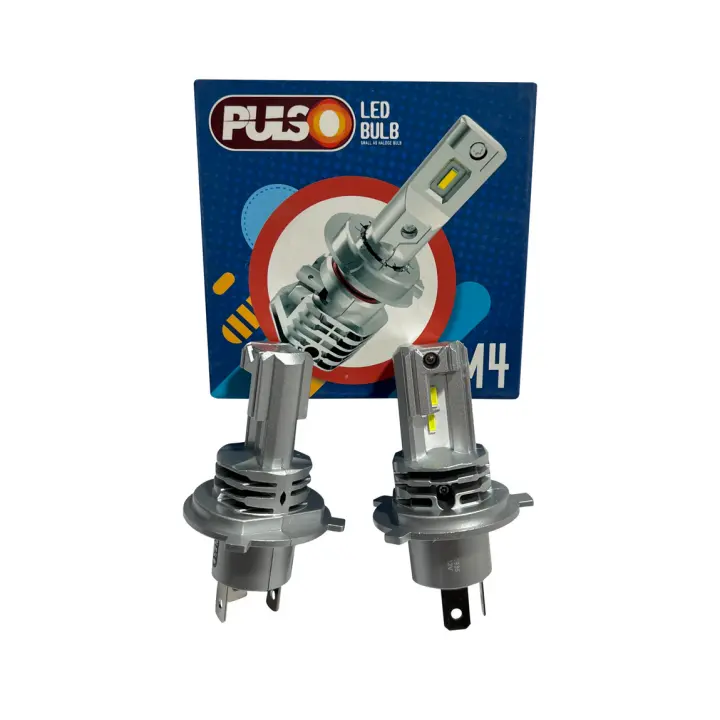 <strong>Лампа LED 9-32V 4500Lm (2шт) (PULSO) 25W M4 H4 Pulso M4-H4 (фото 1)</strong>