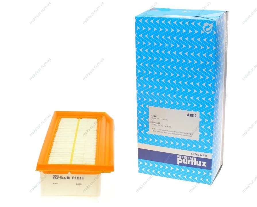 <strong>Фільтр повітряний Dokker/Logan/Sandero/Clio 1.5dCi 12- Purflux A1812 (фото 1)</strong>