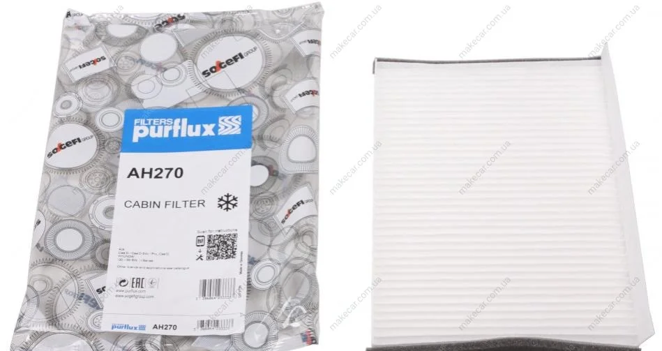 <strong>Повітряний фільтр салона Purflux AH270 (фото 1)</strong>