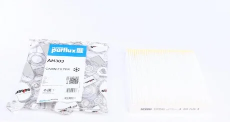 Повітряний фільтр салона для Purflux AH303 фото товару
