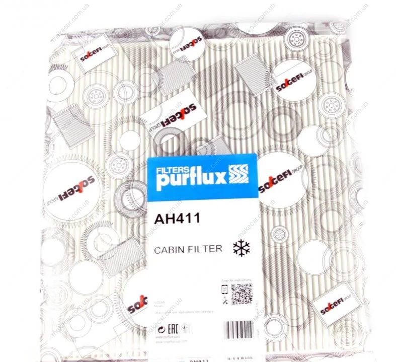 <strong>Повітряний фільтр салона Purflux AH411 (фото 1)</strong>