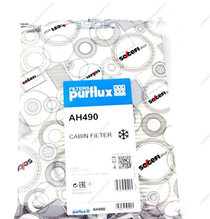 <strong>Повітряний фільтр салона Purflux AH490 (фото 1)</strong>