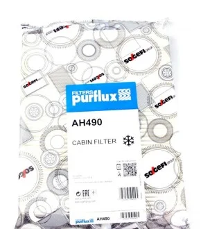 Повітряний фільтр салона для Purflux AH490 фото товару