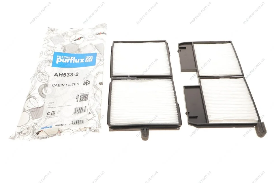 <strong>Фільтр салону Purflux AH533-2 (фото 1)</strong>