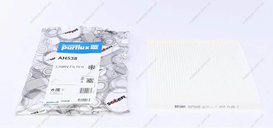 <strong>Фільтр салону Hyundai Solaris/Accent 1.4 12-17/Kia Rio III 11- Purflux AH538 (фото 1)</strong>