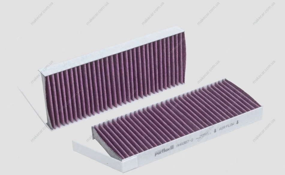 <strong>PURFLUX RENAULT Cabin3Tech+ Фильтр салона (антиалергенный) Latitude 1,5-3,0dCi 10- Purflux AHA387-2 (фото 1)</strong>
