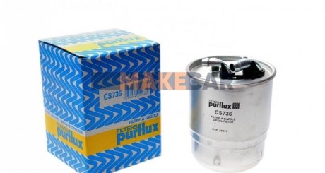 Фільтр паливний Sprinter/Vito/A/С/E OM640/646/648 02- (під датчик) Purflux CS736