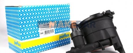 Корпус паливного фільтра Berlingo/Partner 1.9D DW8 (з кришкой) Purflux FC446