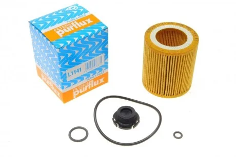 Фільтр масляний BMW 1/2/3/4/5/X1/X5 11- для Purflux L1141 фото товару