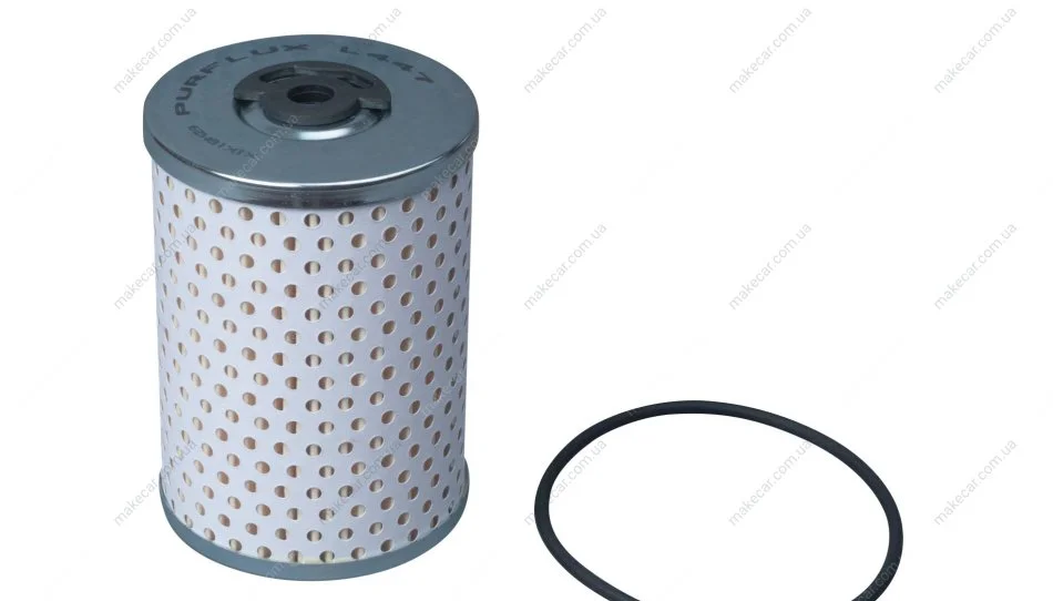 <strong>PURFLUX H=121mm Фильтр масляный вставка DB W123/126 M110/116/117 Purflux L447 (фото 1)</strong>