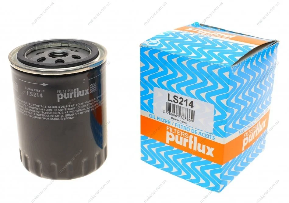 <strong>Фільтр мастильний Purflux LS214 (фото 1)</strong>