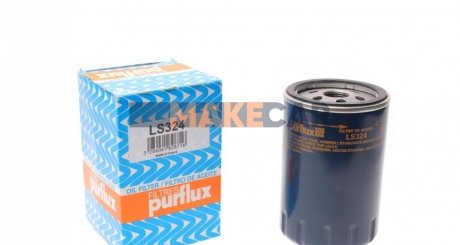 Фільтр масляний Caddy III 1.6i/Golf/Passat/Audi/Octavia (бензин) Purflux LS324