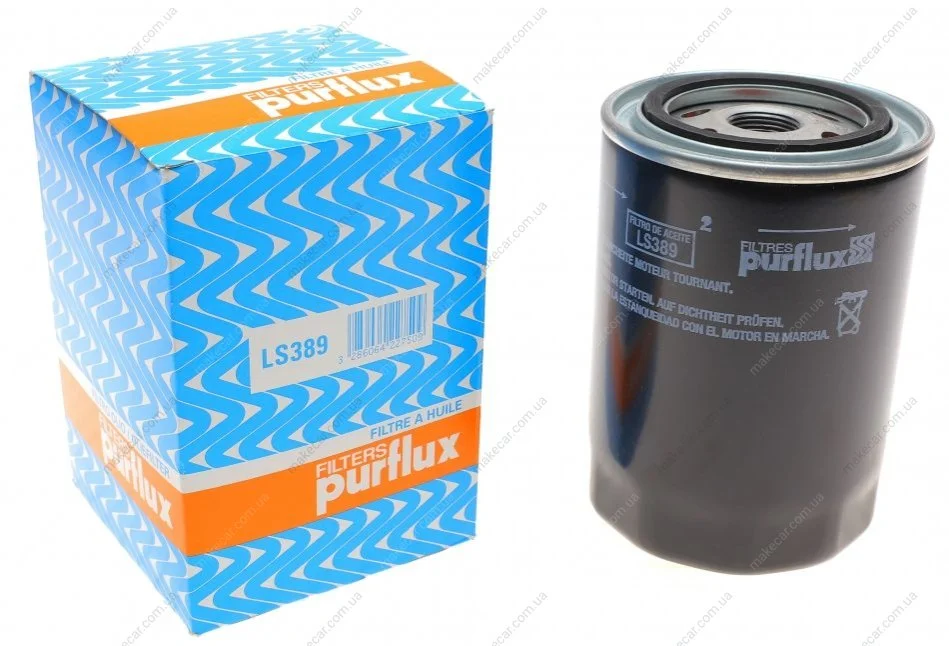 <strong>Фільтр мастильний Purflux LS389 (фото 1)</strong>