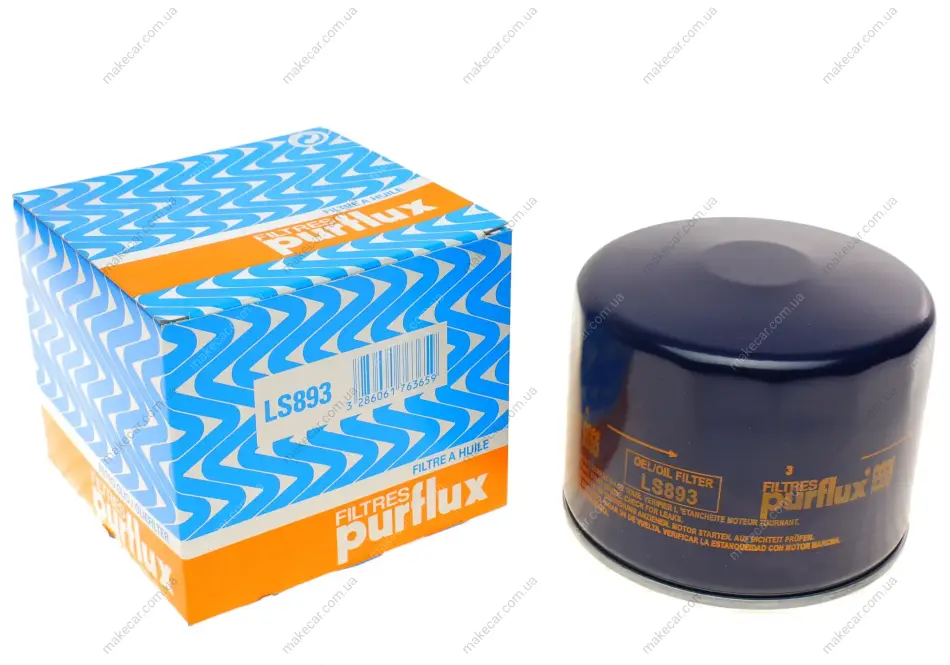 <strong>Фільтр масляний Purflux LS893 (фото 1)</strong>
