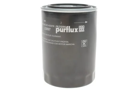 Фільтр масляний Almera N15/Primera 06-02 для Purflux LS897 фото товару
