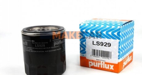 Фильтр масла VW T5 2.0TDI 09- Purflux LS929