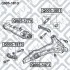 <strong>Ремкомплект сайлентблоків тяги HONDA / ACURA Q-FIX Q0051813 (фото 3)</strong>