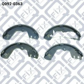Колодки гальмівні задні для Hyundai Q-FIX Q0920363 фото товару