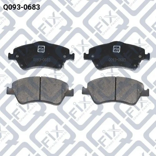 <strong>Колодки гальмівні передн.дискові Q-FIX Q0930683 (фото 1)</strong>