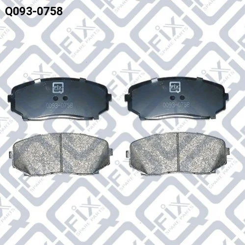 <strong>Колодки гальмівні передн.дискові Q-FIX Q0930758 (фото 1)</strong>