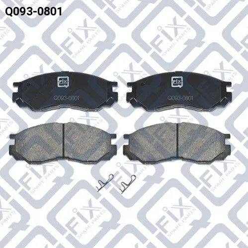 <strong>Колодки гальмівні передні дискові Q-FIX Q0930801 (фото 1)</strong>