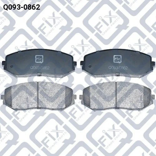<strong>Колодки гальмівні передн.дискові Q-FIX Q0930862 (фото 1)</strong>