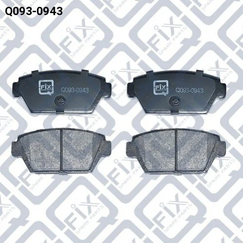 <strong>Колодки гальмівні задн. дискові Q-FIX Q0930943 (фото 1)</strong>