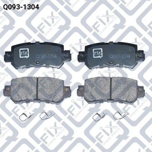 <strong>Колодки гальмівні задн. дискові Q-FIX Q0931304 (фото 1)</strong>