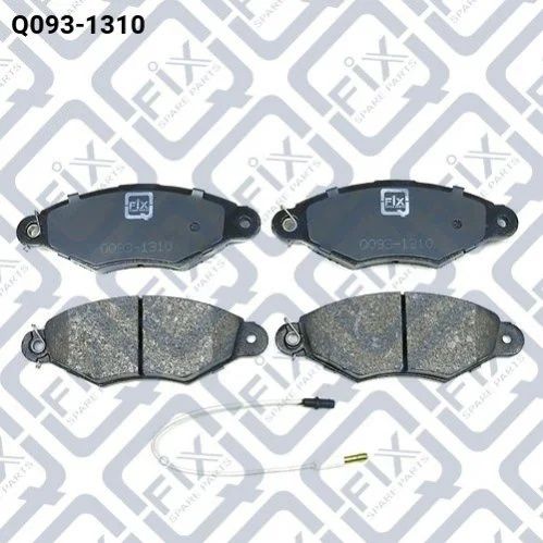 <strong>Колодки гальмівні передн.дискові Q-FIX Q0931310 (фото 1)</strong>